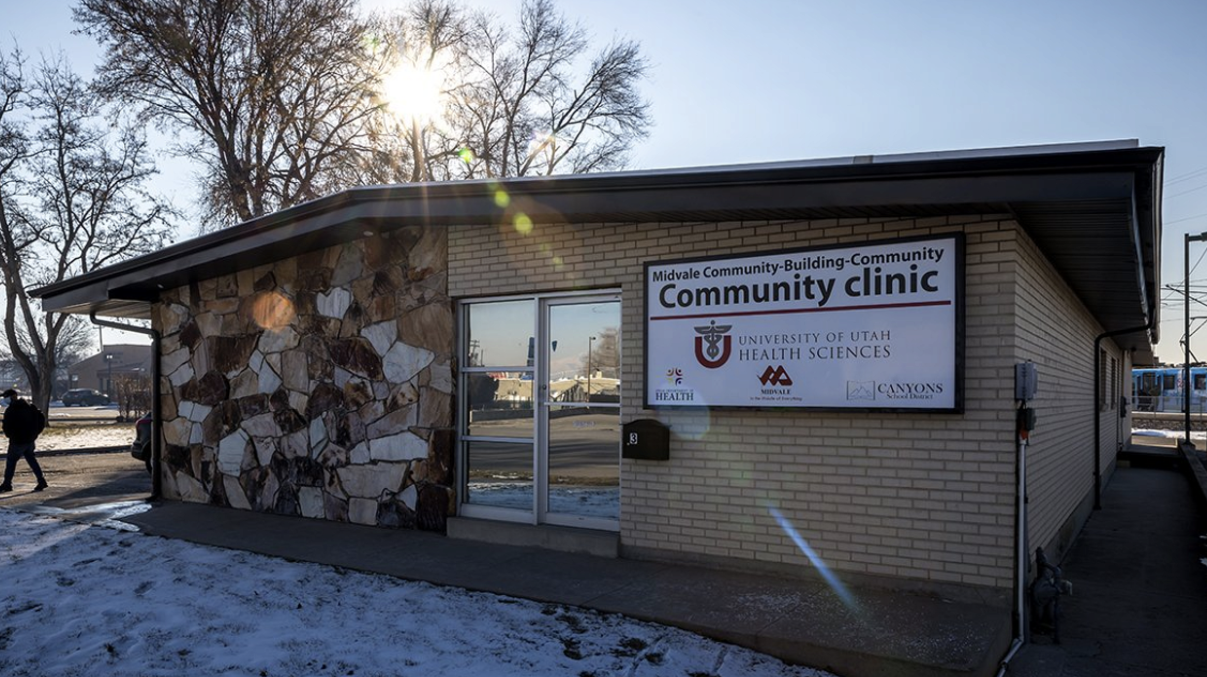 Outside view of Community Building Community Clinic